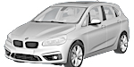 BMW F45 C3186 Fault Code